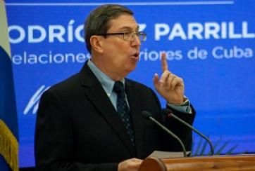 Cuba reitera su apoyo a Venezuela frente a acciones injerencistas