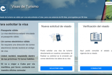 uba activa Evisa, la nueva plataforma de visado electrónico