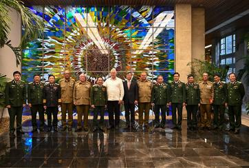Díaz-Canel y Trinh Van Quyet reafirman cooperación entre Cuba y Vietnam