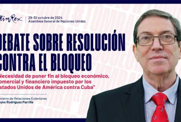 Preside canciller cubano delegación al 79 periodo de sesiones de la Asamblea General de la ONU 