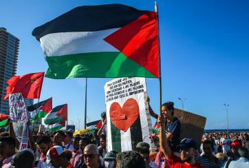 Habaneros marcharán este lunes en solidaridad con Palestina