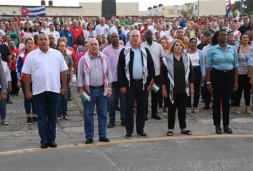 Sancti Spíritu levanta la voz por la causa Palestina