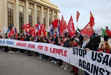 Organizaciones solidarias de Europa respaldan a Cuba y condenan el bloqueo