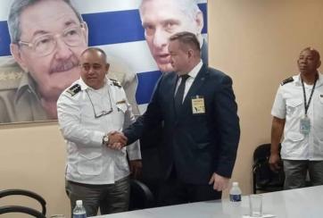  Realiza visita de trabajo a Cuba Jefe de la Técnica Canina del Servicio Federal de Aduanas de Rusia.