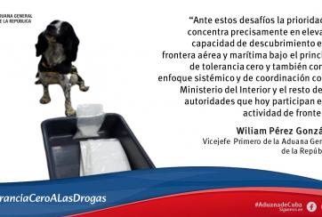 EN CUBA, CERO TOLERANCIA A LA DROGAS.