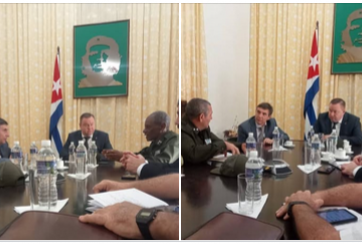Intercambia Jefe de la Técnica Canina del Servicio Federal de Aduanas de Rusia con el Jefe del Departamento Nacional de la Técnica Canina del Ministerio del Interior.