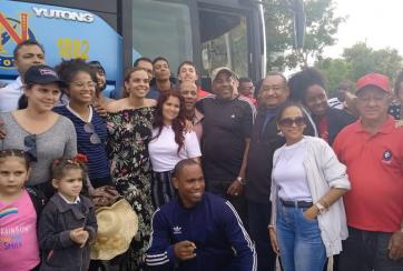 joven destacada que participó en la ruta histórica