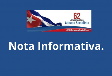 Nota informativa la importación de los vehículos autorizados mediante el Decreto 119/2024, la Aduana General de la República ratifica: