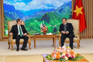 Sostuve fructífero encuentro con Primer Ministro #Vietnam, compañero Pham Minh Chinh