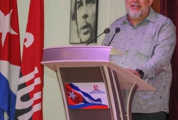 Preside Primer Ministro de la República de Cuba Manuel Marrero Cruz acto central por el 62 aniversario de la Aduana Socialista.