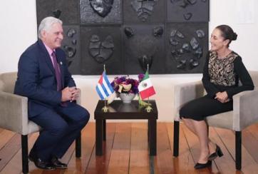 Cuba muestra su solidaridad con la presidenta mexicana Claudia Sheinbaum
