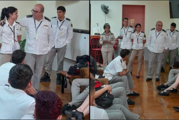 Jefe de la aduana general de la república sostiene encuentro con los jóvenes en la aduana de Camagüey