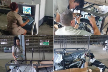 Inicia en las instalaciones de Aerovaradero SA en Holguín el despacho de motos de combustión cumplimentando todas las formalidades previstas para ello. 